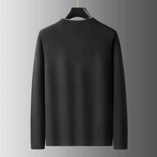 【DKP】大依优型大码男装秋季圆领卫衣时尚休闲商务假两件棉质长袖卫衣 商品图1