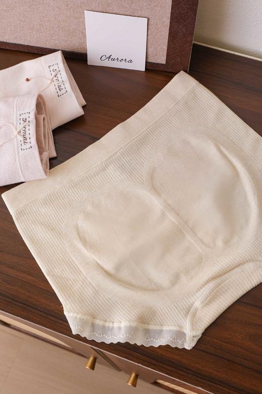 女士无缝裸感内裤蕾丝花边可爱少女三角裤8811 商品图8