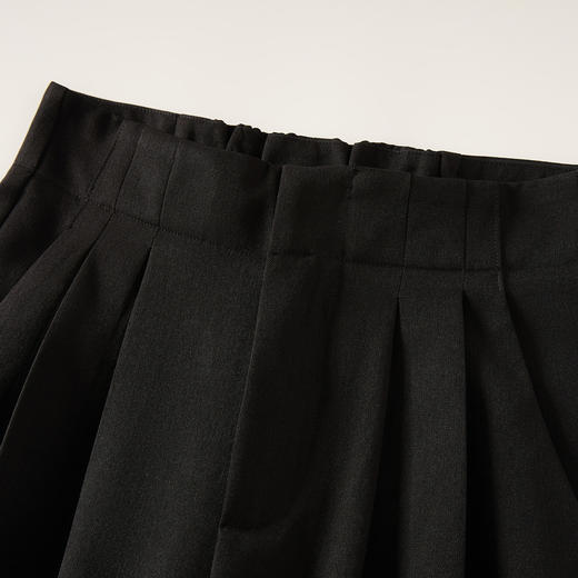 【松紧腰 易打理】罗蒙女士休闲裤舒适日常简约大众长裤女垂顺有型 商品图2