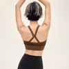 Leorrey/乐拉固定罩杯细肩带透气裸感美背瑜伽训练运动背心WX1283 商品缩略图4