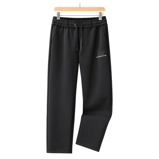 【超大码】【DX】大依优型大码男装休闲裤运动裤直筒松紧腰弹力秋季新款加肥加大休闲长裤男可穿300斤 商品图3