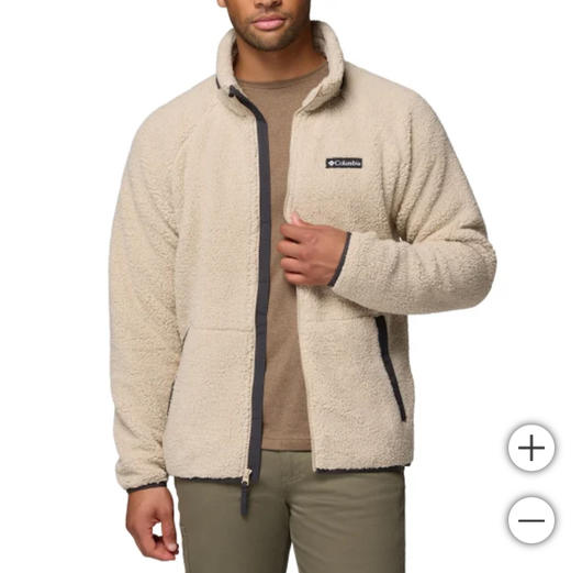 到手价348元 Columbia哥伦比亚男士全拉链抓绒外套 美国代购，无中文标签，介意慎拍 商品图6