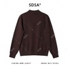 SDSA男士秋冬新款痞帅男装复古简约圆领毛衣百搭休闲套头针织衫 商品缩略图5
