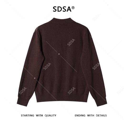 SDSA男士秋冬新款痞帅男装复古简约圆领毛衣百搭休闲套头针织衫 商品图5