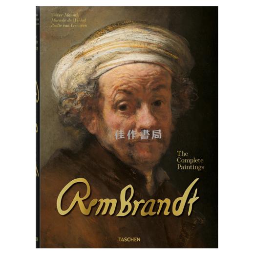 Rembrandt. The Complete Paintings / 伦勃朗. 绘画全集 / TaschenXL系列 大16开 商品图0