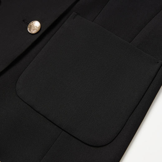 罗蒙女士春秋长袖西服收腰款商务通勤舒适简约大众日常百搭女单西 商品图8