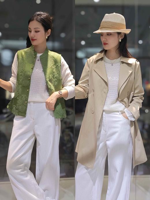 582503字母刺绣圆领毛衫 商品图2