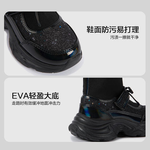 笛莎Deesha 女童童鞋2025冬季新款皮靴 商品图3