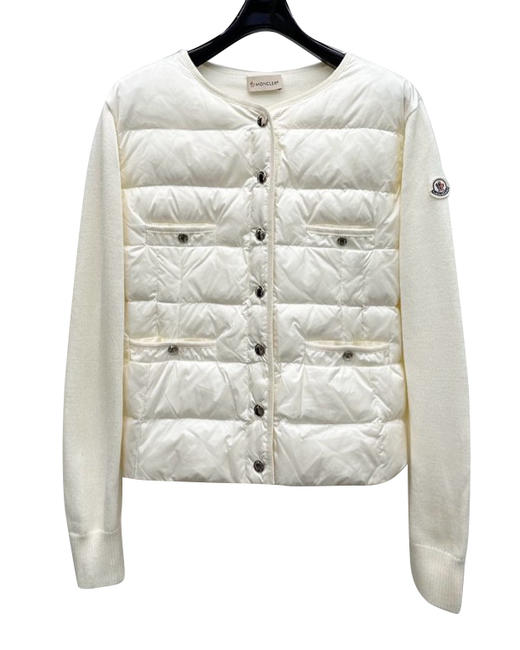 女款拼接针织羽绒服018 商品图0