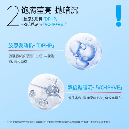 🔥【10分钟速修干裂】绽妍重组贻贝粘蛋白唇部速修精华蜜 淡唇纹 保湿滋润去死皮 微凉按摩头 丰盈不油腻 商品图4