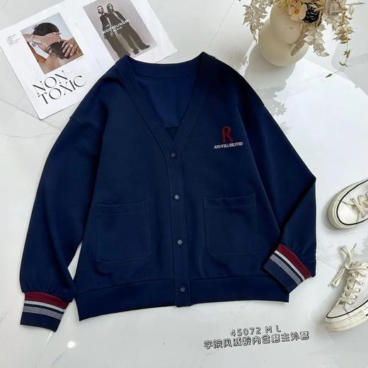 W45072#学院风减龄外套 商品图0