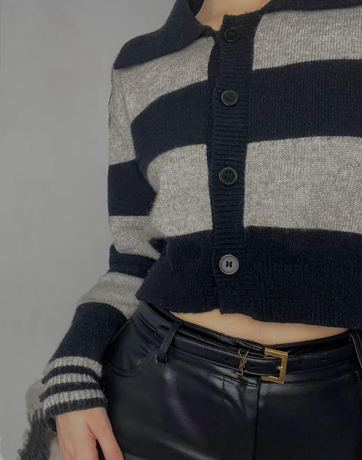 YSL圣罗兰方形搭扣真皮腰带100906 商品图4