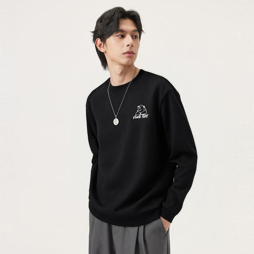 gxg.jeans男装  冬季热卖圆领长袖卫衣J24X314111 商品图3