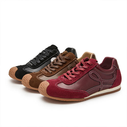 【限时秒杀】西遇德训鞋女新款秋季爆款丑萌复古休闲鞋子歪头运动鞋V1857136 商品图5