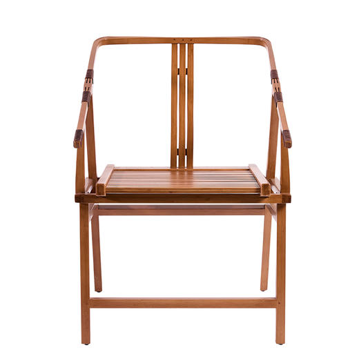 哲品x清庭-椅龙门竹制靠背椅 547x833x580mm 商品图2