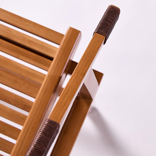 哲品x清庭-椅龙门竹制靠背椅 547x833x580mm 商品图4