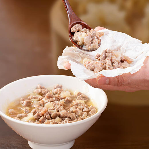 【新品上新】大董羊肉纸皮烧麦 240g  6个/盒  馅含量≥58%  早餐拍档 商品图4