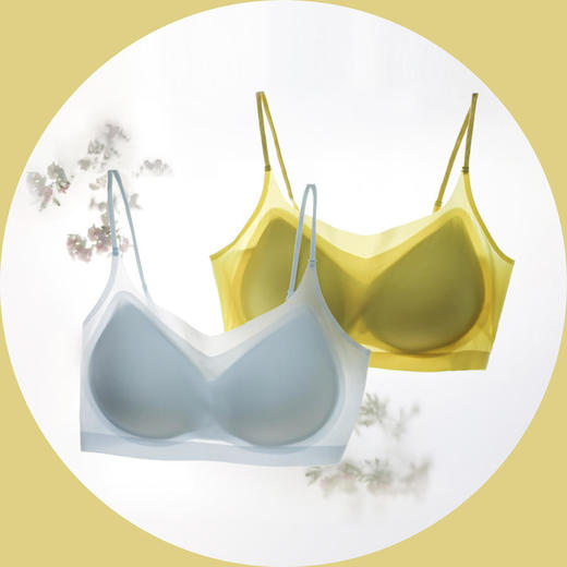 林小眠仙气内衣 | 吊带款、宽肩带款 轻薄无钢圈 固定一体杯 冰感黑科技 透气亲肤 多色可选 商品图1