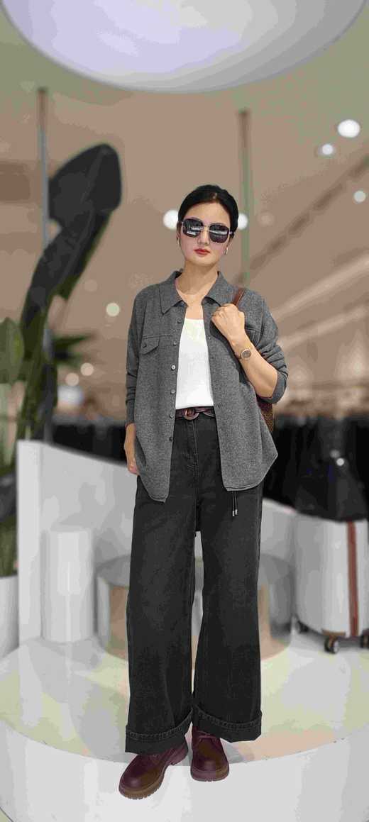 584759全羊毛两盖衬衫 商品图1