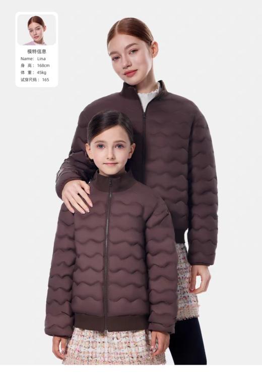 【春上新】8楼LYNN&MILO琳麦罗 亲子女/男童2025春秋冬新款短款羽绒服百搭外套 商品图11