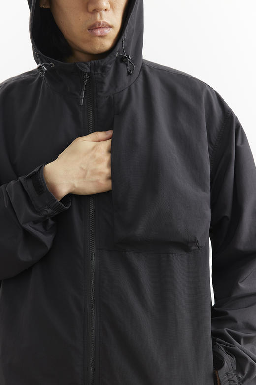 吃茶去chichaqu25秋冬带帽拉链外套城市户外复古宽松防泼水山系 商品图1