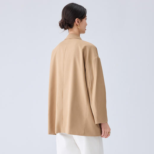 罗蒙女士春秋西服宽松舒适百搭商务通勤西装日常休闲简约大方西服外套女 商品图3