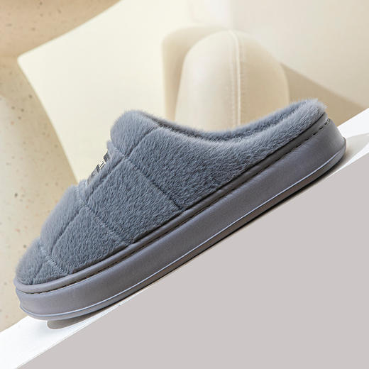 EVA棉拖鞋男士冬季大码室内家居家用防滑加厚保暖男棉鞋超市新款新品中老年棉鞋 商品图2
