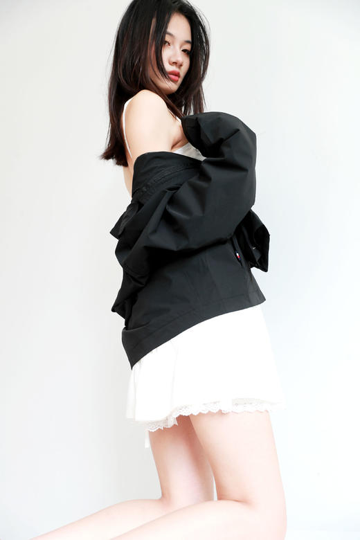 工装风机车夹克，胸口小标+臂膀大徽标。翻领拉链闭合外套C100958 商品图0