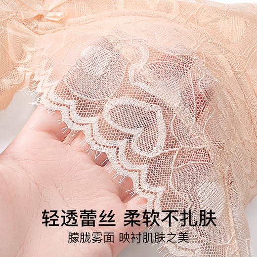 【298选3】A2-💟【A-B杯】【大U美背小性感舒适内衣】细肩带内衣女小胸聚拢夏季薄款三角杯文胸  亭亭秀雅/夏日来信 商品图3