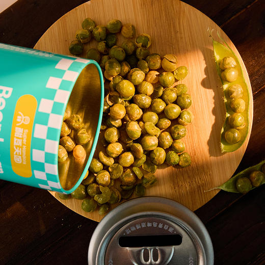 酣豆天团啤酒豆青豌豆 多口味100g（罐装）青岛啤酒官方文创2025 商品图1