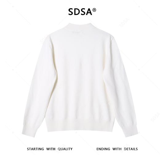 25N08SDSA男士秋冬新款痞帅男装复古简约圆领毛衣百搭休闲套头针织衫 商品图5