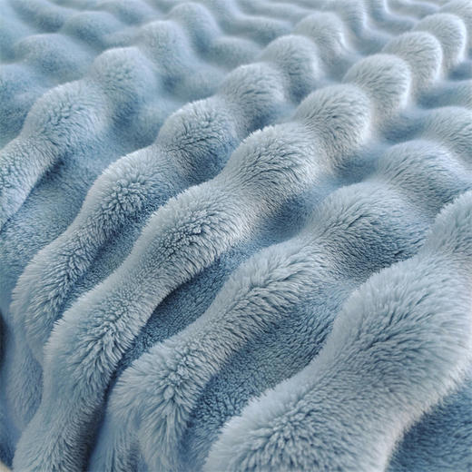 限量【一梦独家花型高品质泡泡毯】🔸AB双面，保暖加倍，睡起来超舒服   🔸单层双面绒加厚，不易起球、不掉色、无静电   🔸用料超足，3秒速热黑科技，长时间恒温保暖-CSYP 商品图9