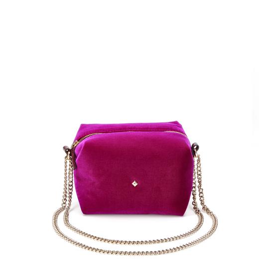 HERBERT LE MINI SOHNA VELOURS SILK - 玫红色 商品图3