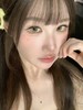 <大直径>PUFF GIRL-发财煎蛋 金-14.5mm【半年抛两片装 0-800度 含525/575】 商品缩略图1