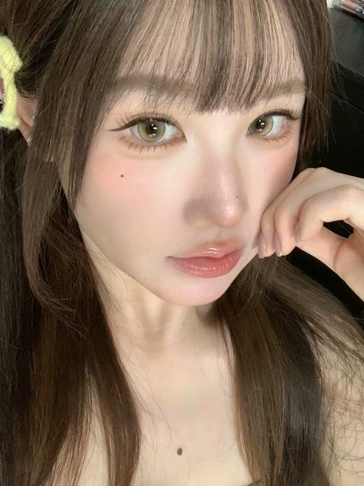 <大直径>PUFF GIRL-发财煎蛋 金-14.5mm【半年抛两片装 0-800度 含525/575】 商品图1