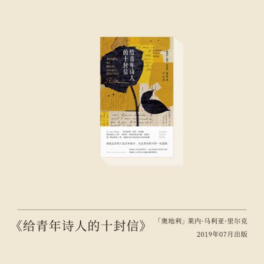 里尔克《给青年诗人的十封信》：去热爱“问题本身”，而非急于寻找答案。 商品图0