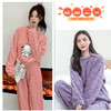 哈帕狗珊瑚绒睡衣女2025秋冬季提花舒棉加绒加厚家居服保暖两件套 商品缩略图2
