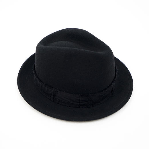 KUON Boro Fedora Hat 日本古布拼接礼帽 商品图1