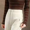 QYM 2536-Y拖地裤阔腿裤垂感直筒休闲裤 商品缩略图3