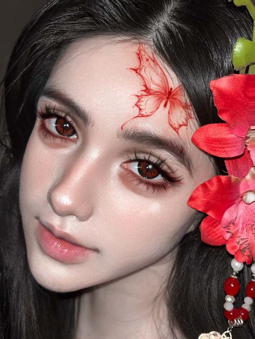 paprikacon 日抛 人形瞳兽 直径14.5mm着色14.0mm   cos (两片装) 商品图1