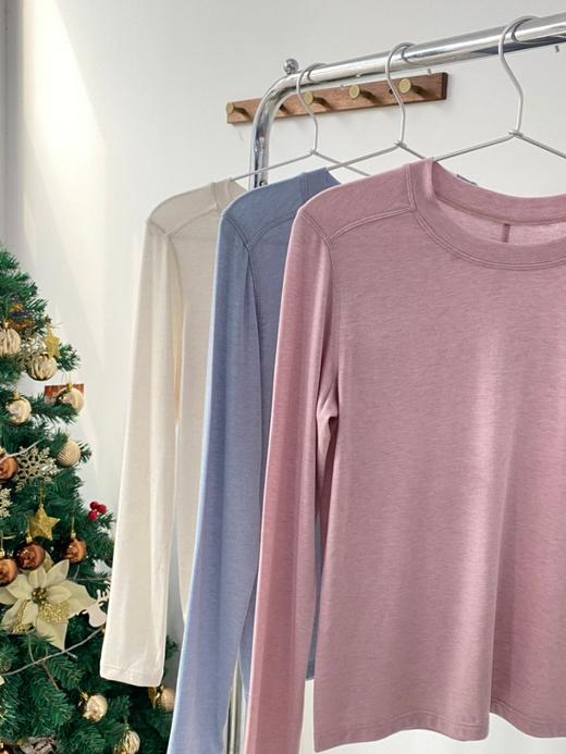 【多妈团购 云感羊毛衣9936】9色可选，羊毛与天丝醋酸的完美结合，亲肤又丝滑，保暖又轻盈，超级百搭（包装更新期，新老包装混发）-连横 商品图5