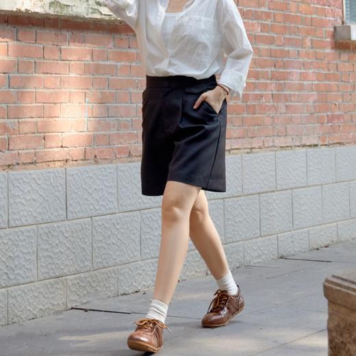 纪华菲羊皮德训鞋|羊皮鞋面+专利乳胶鞋垫，2.5cm内增高，上脚透气软弹 商品图3