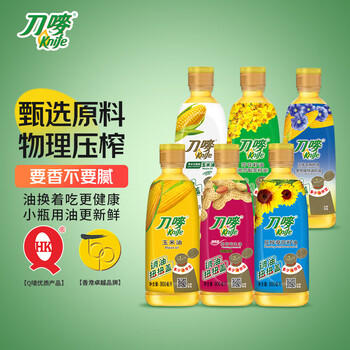 刀唛（Knife）玉米油+花生油+葵花籽油+芥花籽油+调和油 0.9L*6 团购送礼 /粮油调味 /食用油 /玉米油 商品图5