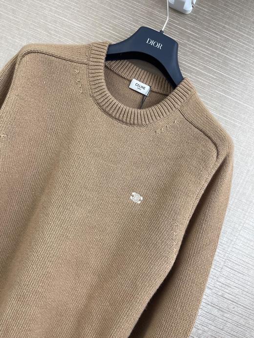 中性款logo长袖针织毛衣008 商品图2