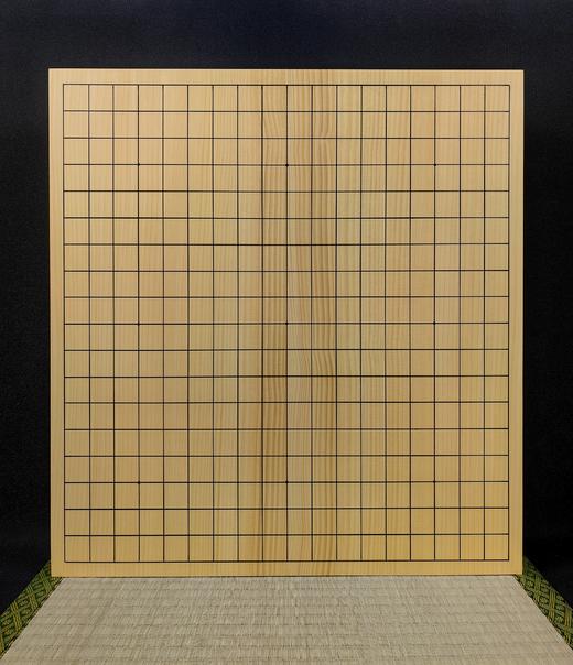 本榧2.1寸天元拼围棋盘 日本全新品三轮棋盘店 商品图3
