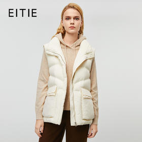 EITIE爱特爱时尚百搭立领无袖羽绒马甲外套冬季新款7911601