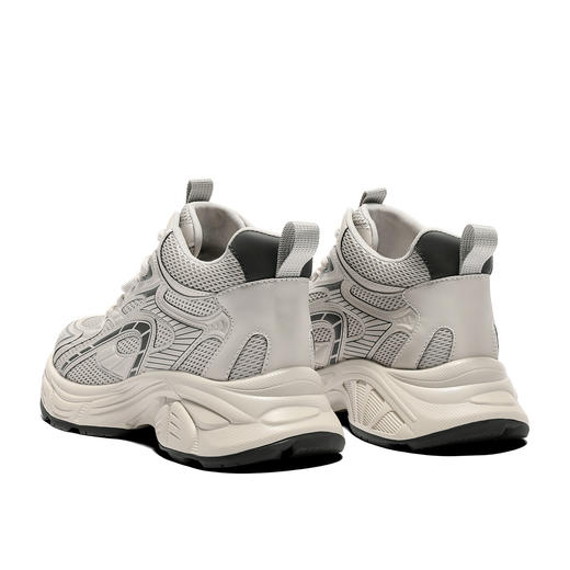 【云粉节】BF楼 森达厚底老爹鞋2025冬季新款高帮增高运动休闲鞋XTN01吊牌价899活动价399 商品图3