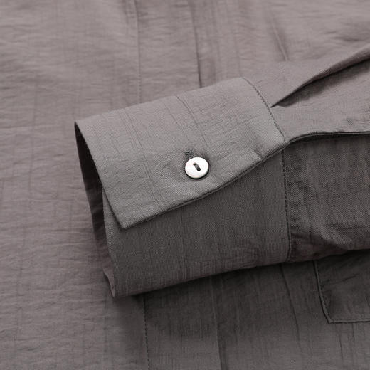 【简约纯色】罗蒙春秋女士长袖衬衫商务通勤衬衣女设计感时尚百搭日常 商品图7