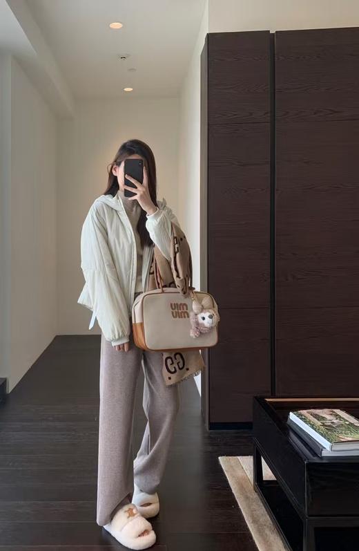 Lu*家同款W-R夹棉防风防水连帽外套 商品图2