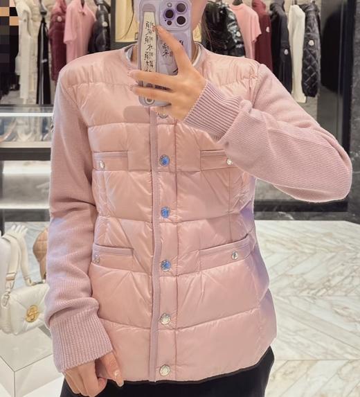 女款拼接针织羽绒服018 商品图3